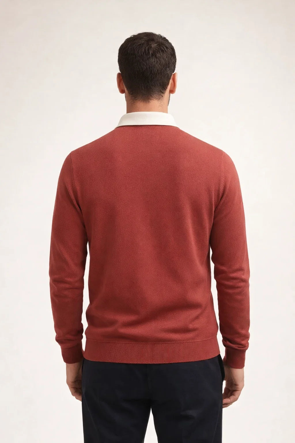 Meravo Polo Knit Red