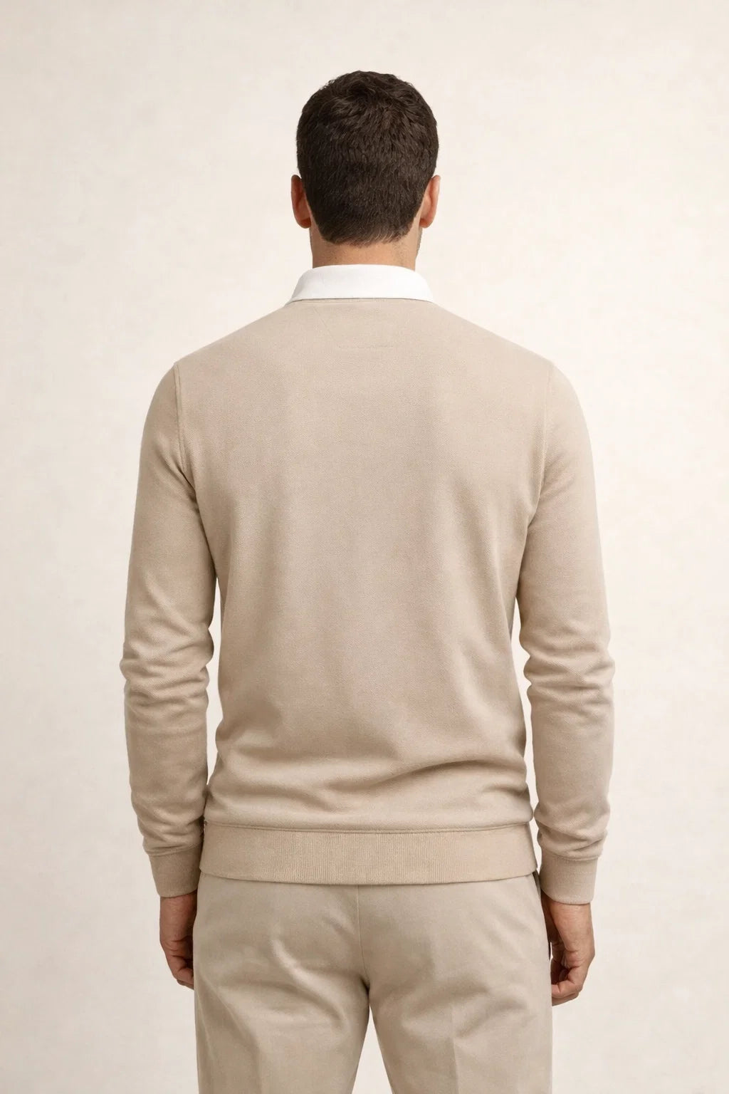 Meravo Polo Knit Beige