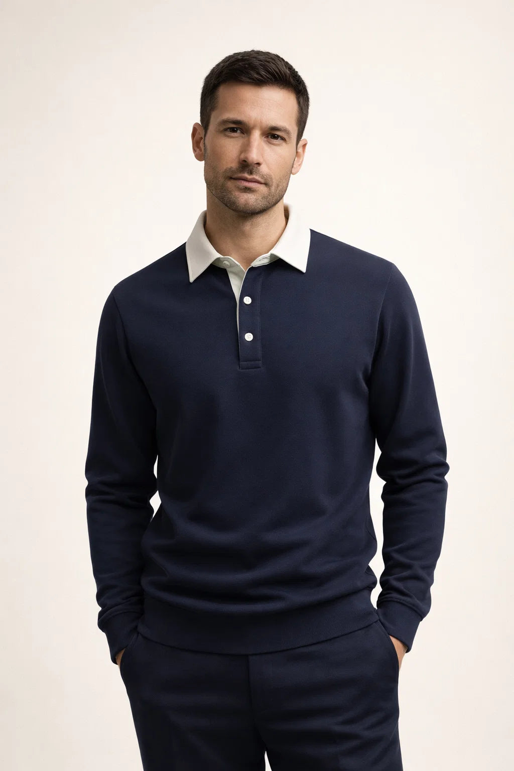 Meravo Polo Knit Navy