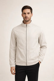 Reverso Reversible Bomber Jacket Ivory