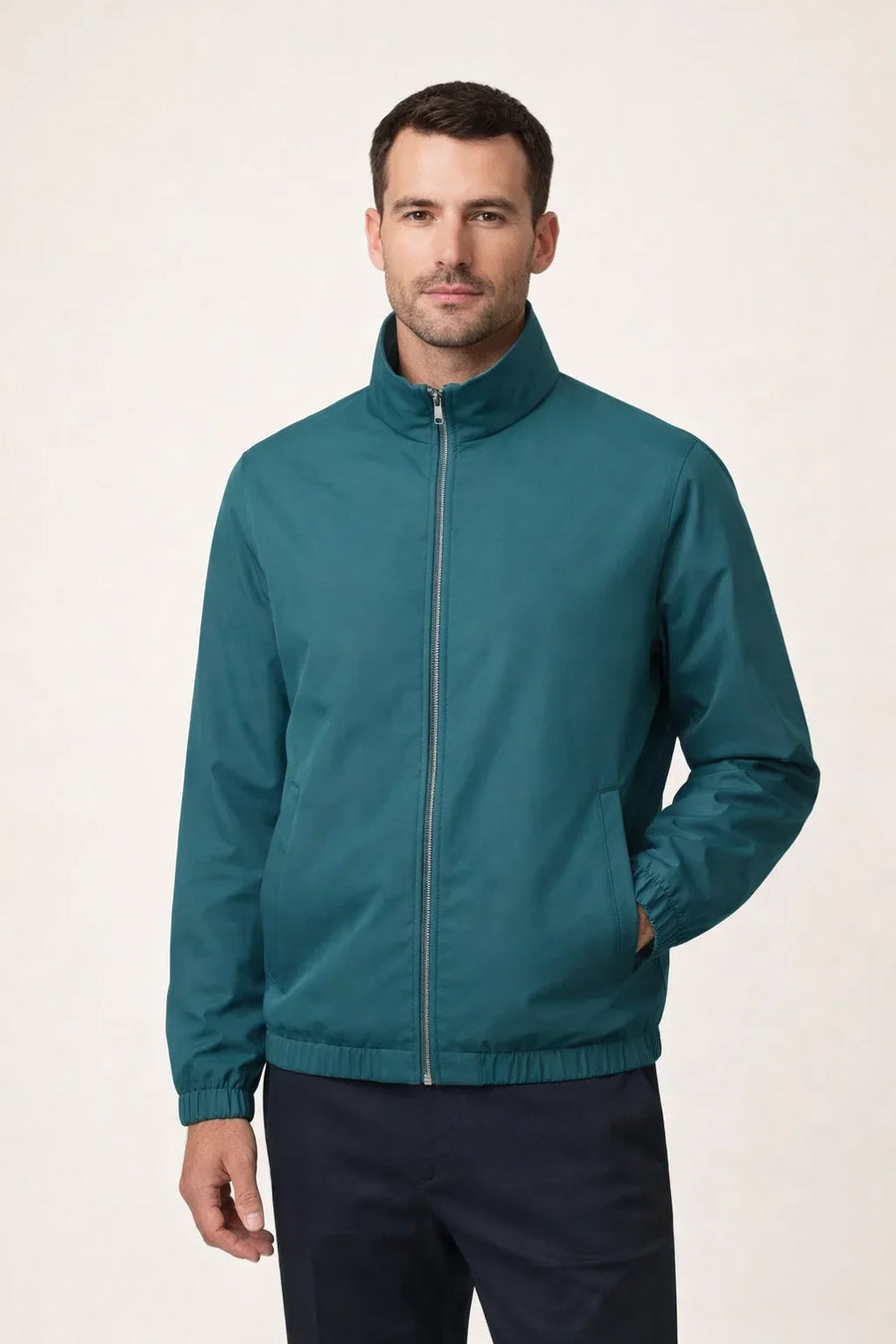 Reverso Reversible Bomber Jacket Teal
