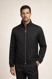 Reverso Reversible Bomber Jacket Black
