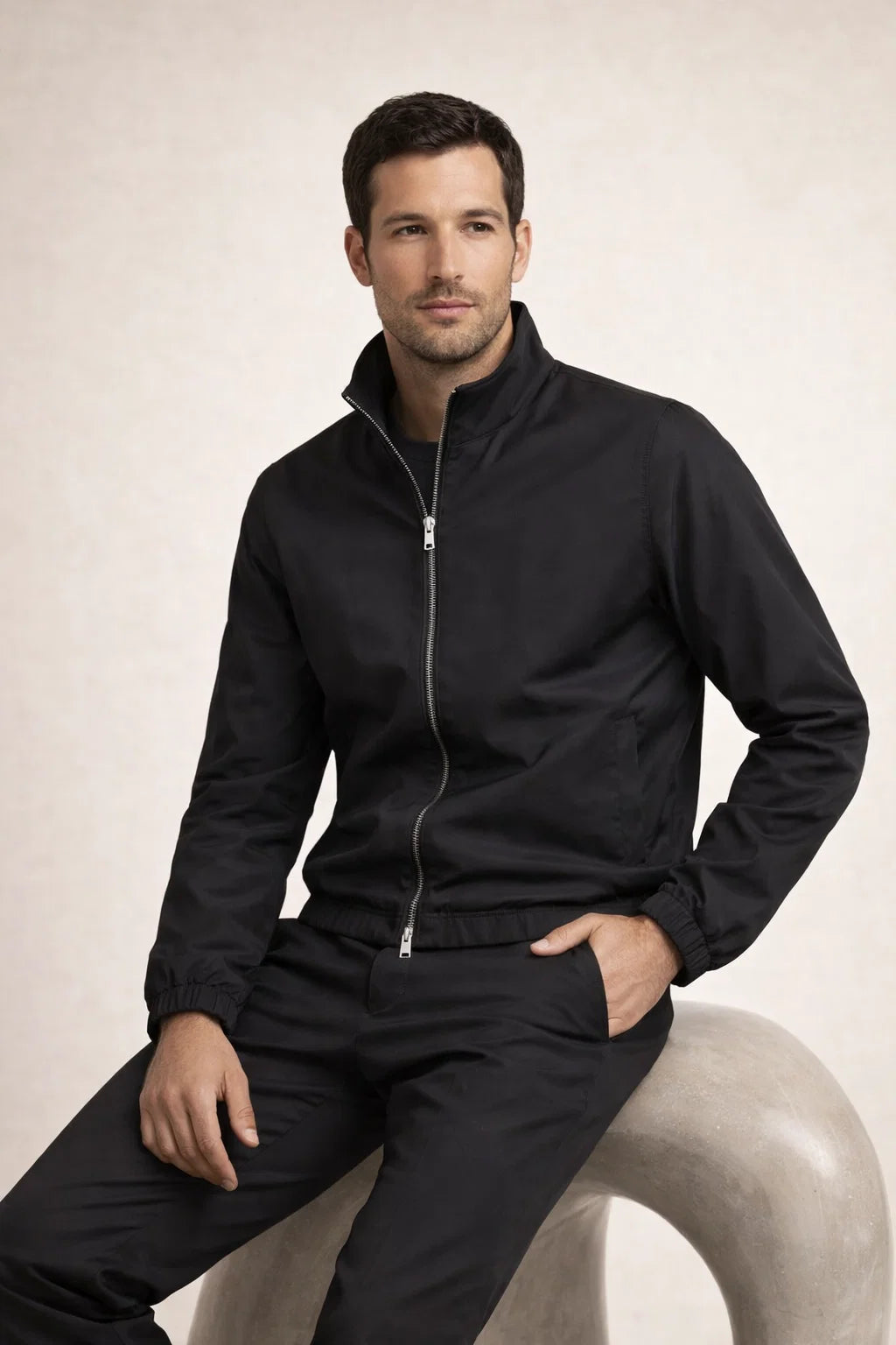 Reverso Bomber Jacket Black