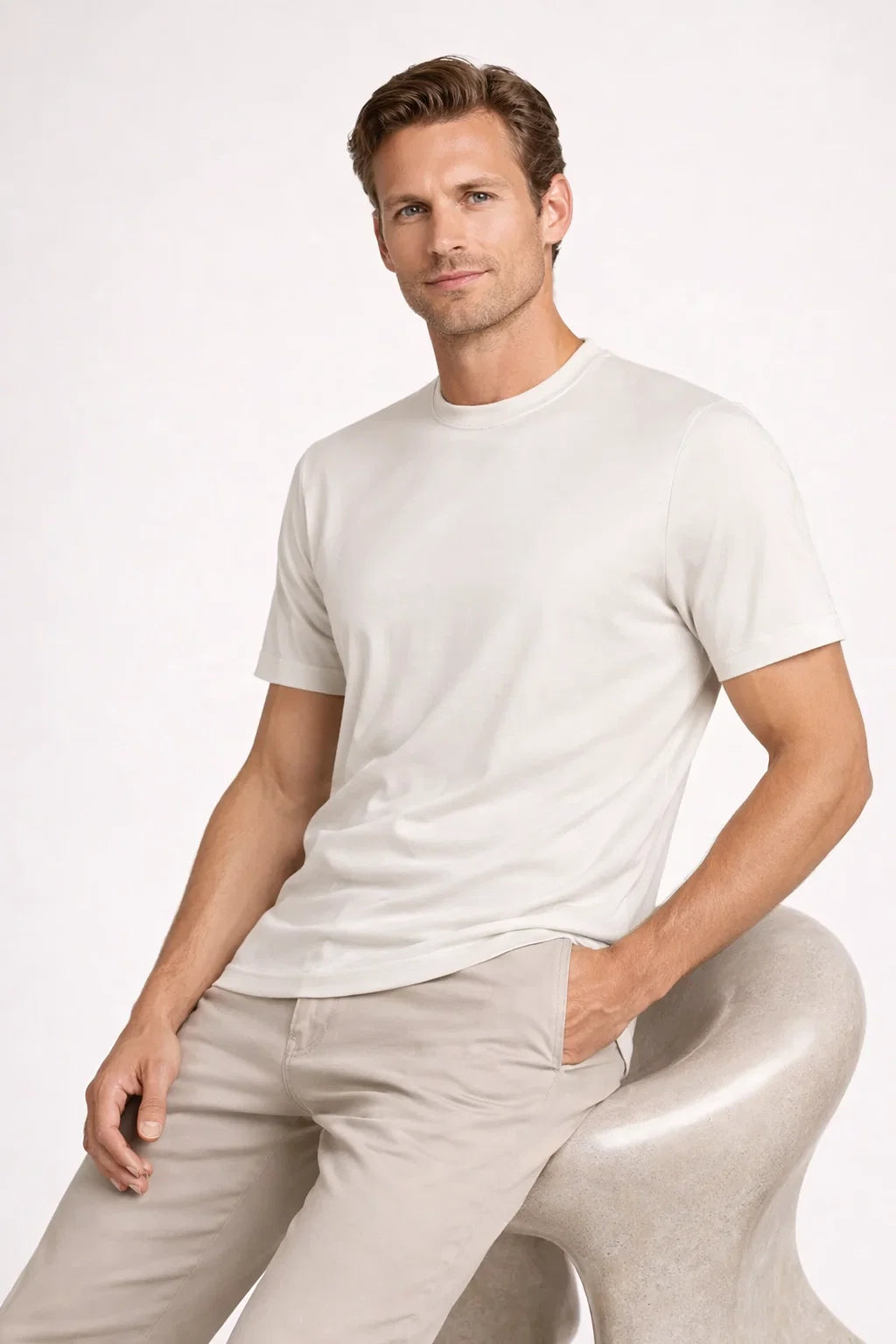 Linero Tee White