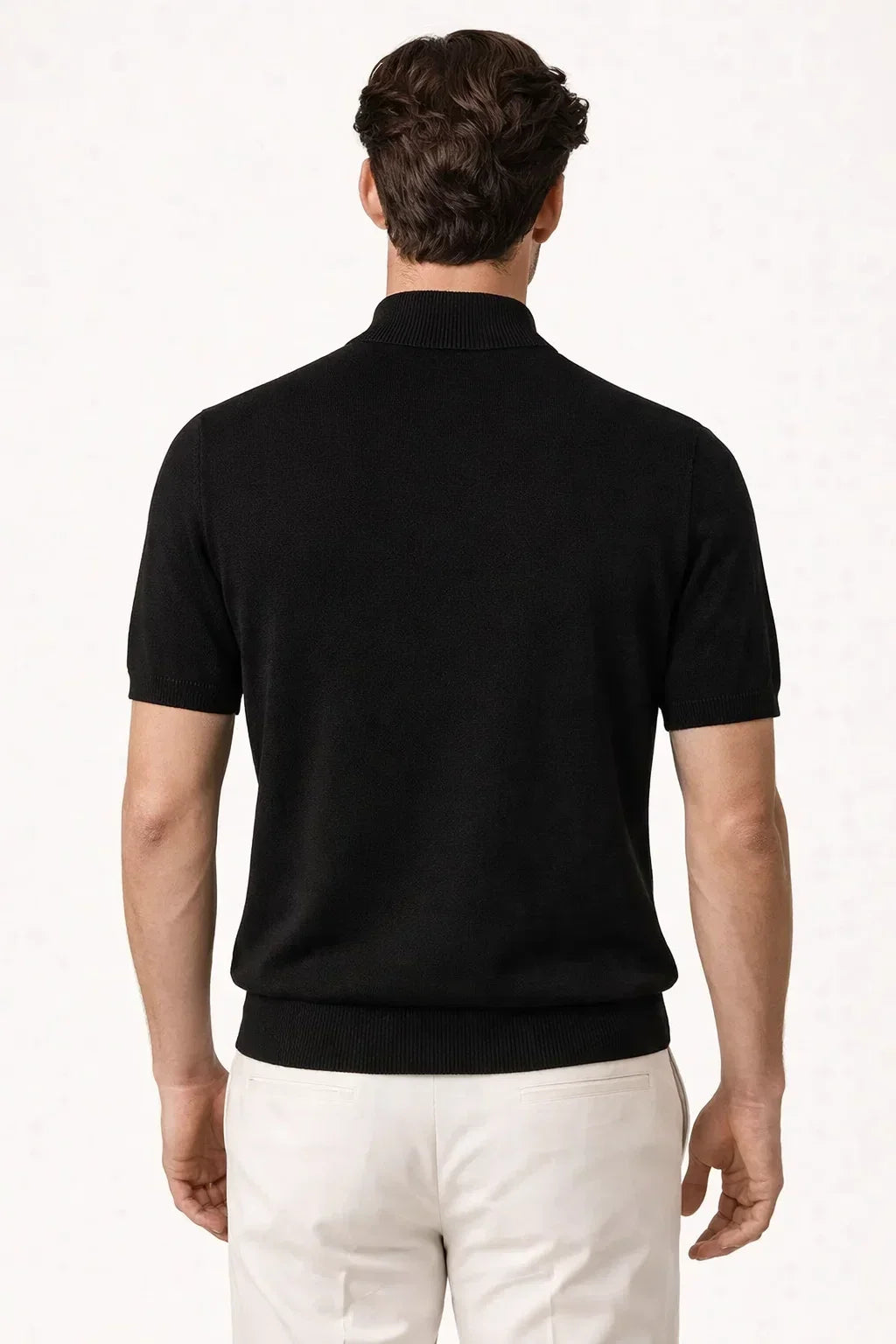 Aurelo Wool T-Shirt Black