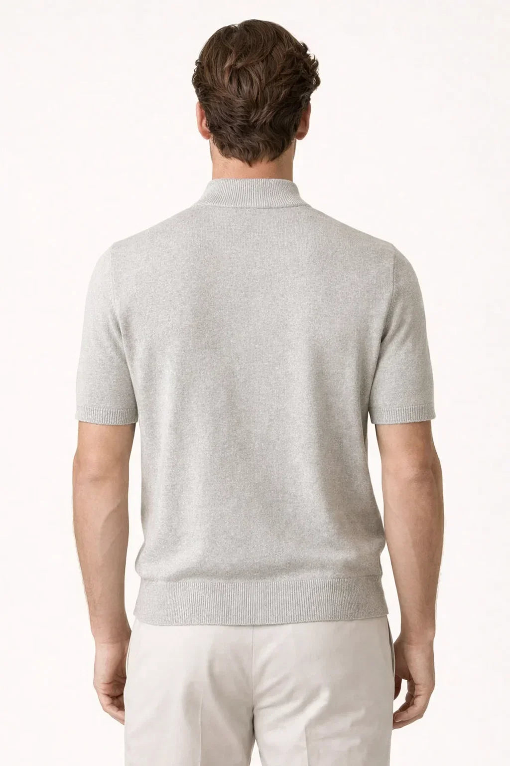 Aurelo Wool T-Shirt Grey