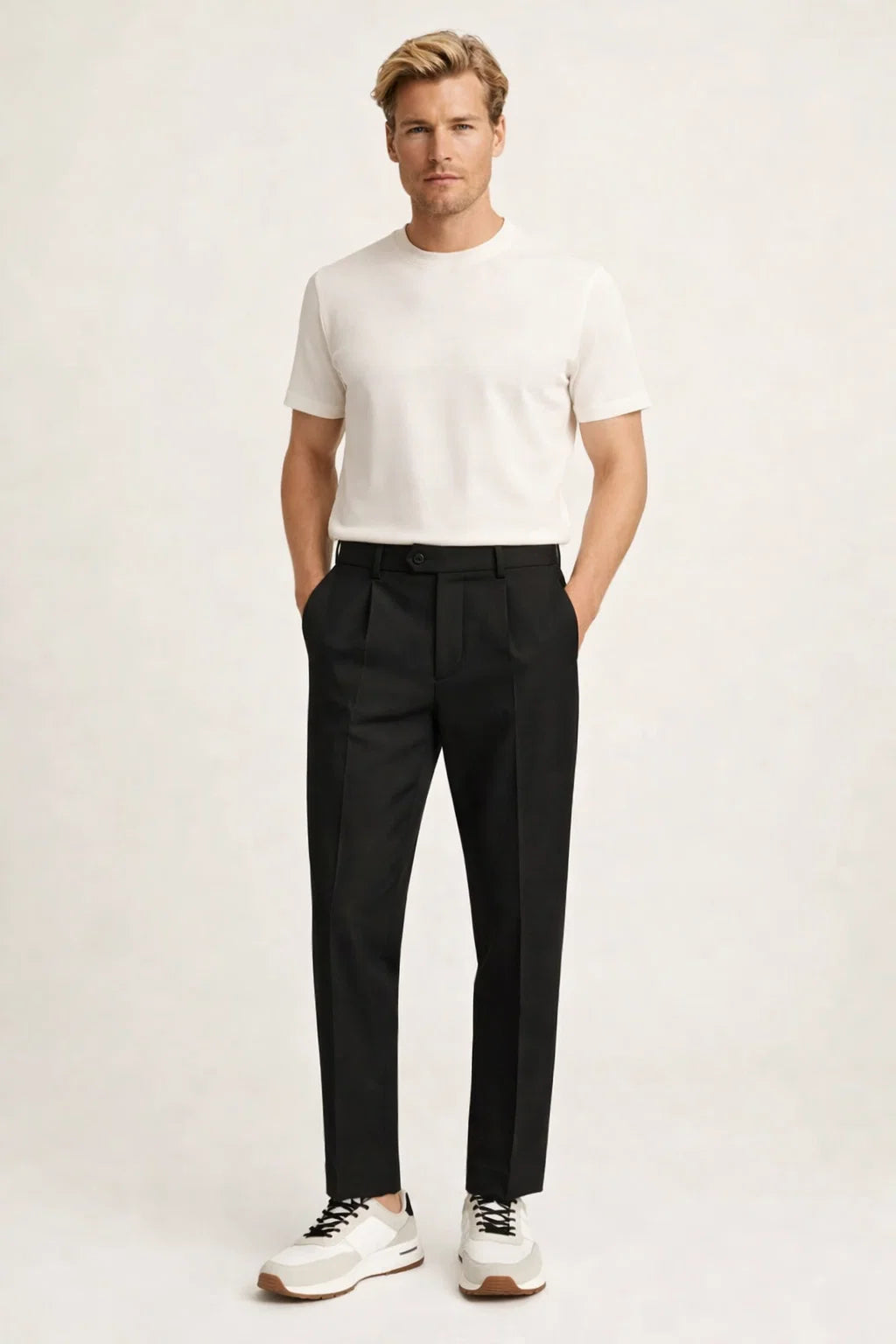 Calivo Gebardine Pantalon Black
