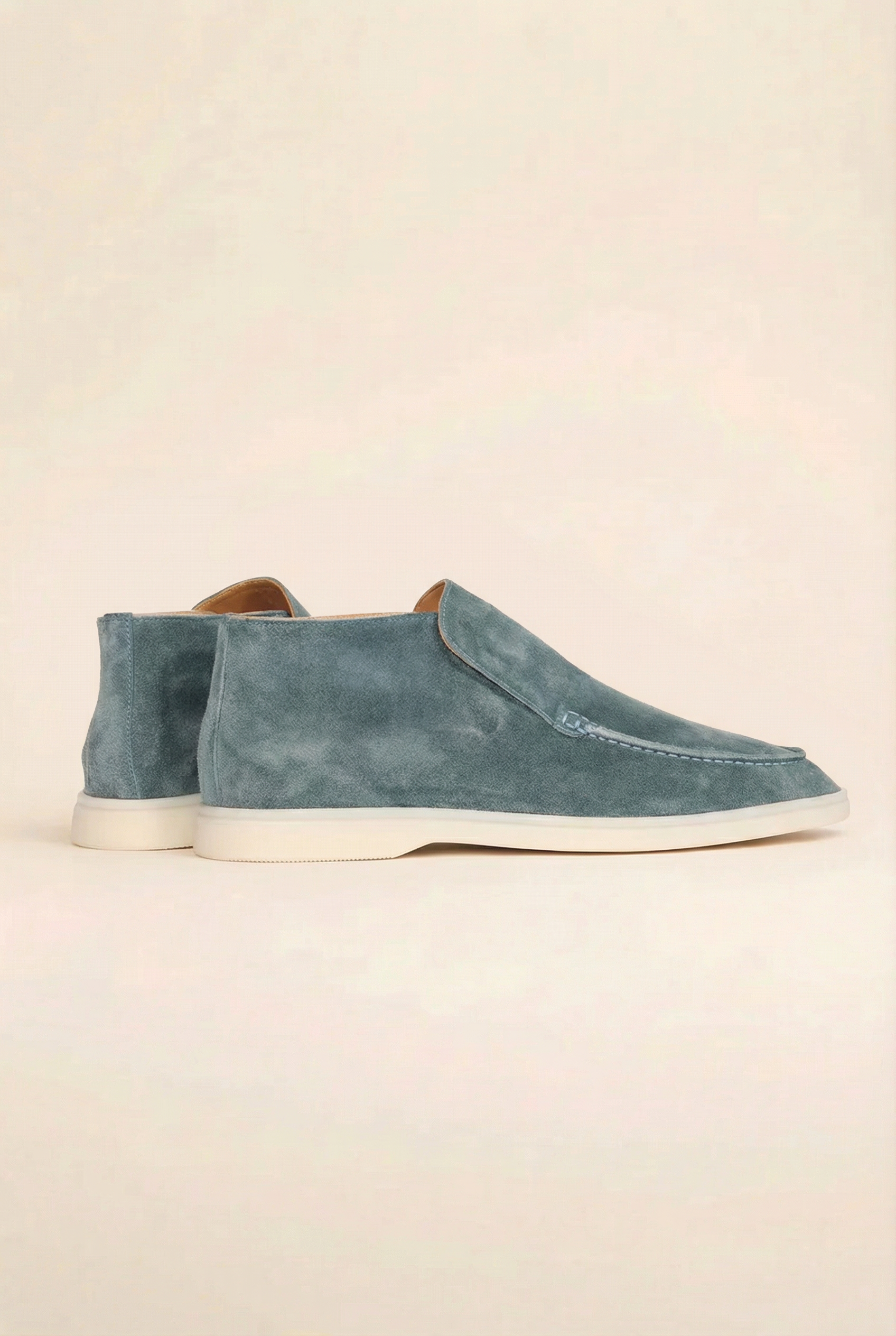 Turquoise High Top Loafer